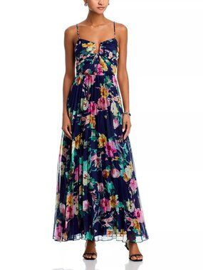 AQUA Watercolor Dress from Bloomindale's